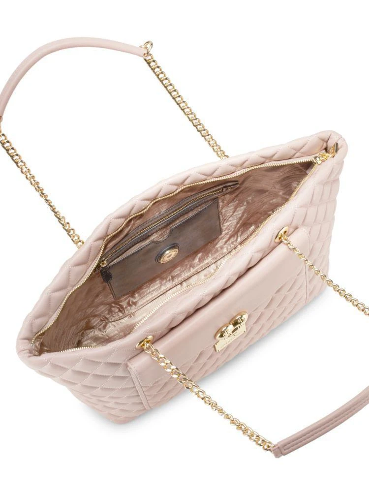 商品Moschino|Quilted Faux Leather Tote,价格¥1259,第2张图片详细描述