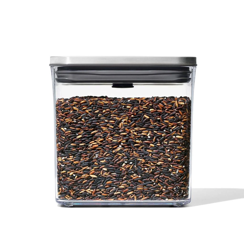 商品OXO|OXO Good Grips Steel POP Containers - Rectangle Short 1.6L,价格¥140,第2张图片详细描述