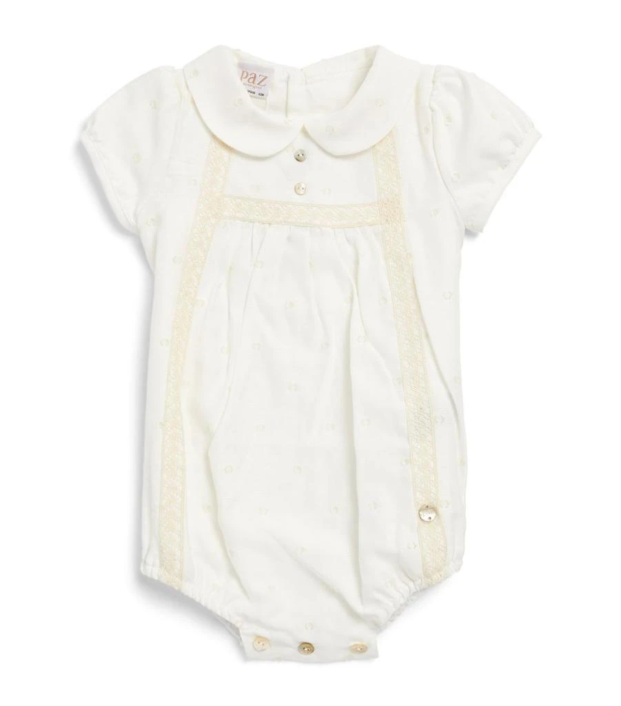 商品Paz Rodriguez|Broderie-Anglaise Bodysuit (1-24 Months),价格¥679,第1张图片