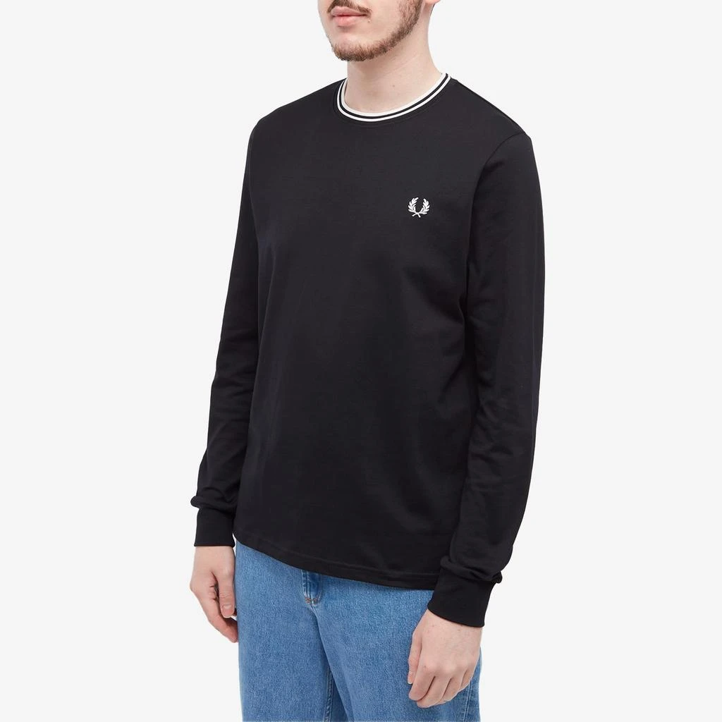 商品Fred Perry|Fred Perry Long Sleeve Twin Tipped T-Shirt,价格¥553,第2张图片详细描述