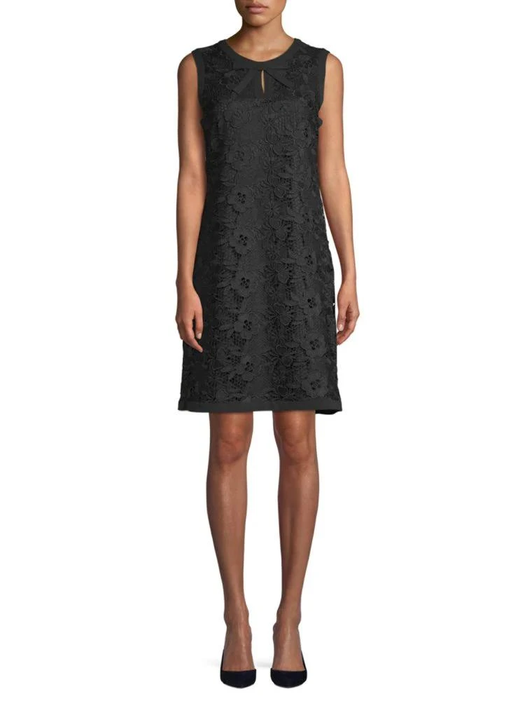 商品Karl Lagerfeld Paris|Lace Shift Dress,价格¥450,第1张图片