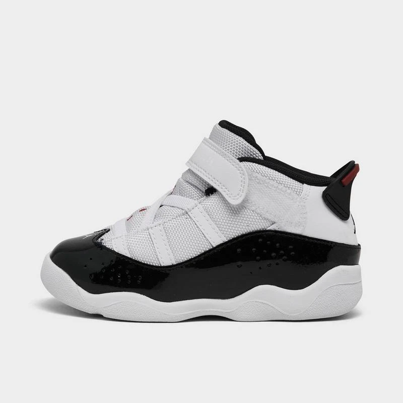 商品Jordan|Kids' Toddler Air Jordan 6 Rings Basketball Shoes,价格¥260,第1张图片