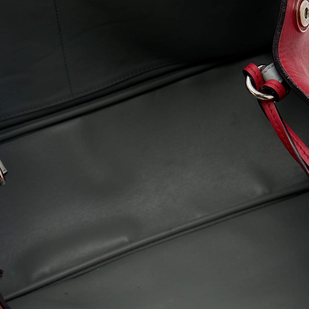 Dior Red Leather Diorissimo Tote商品第7张图片规格展示