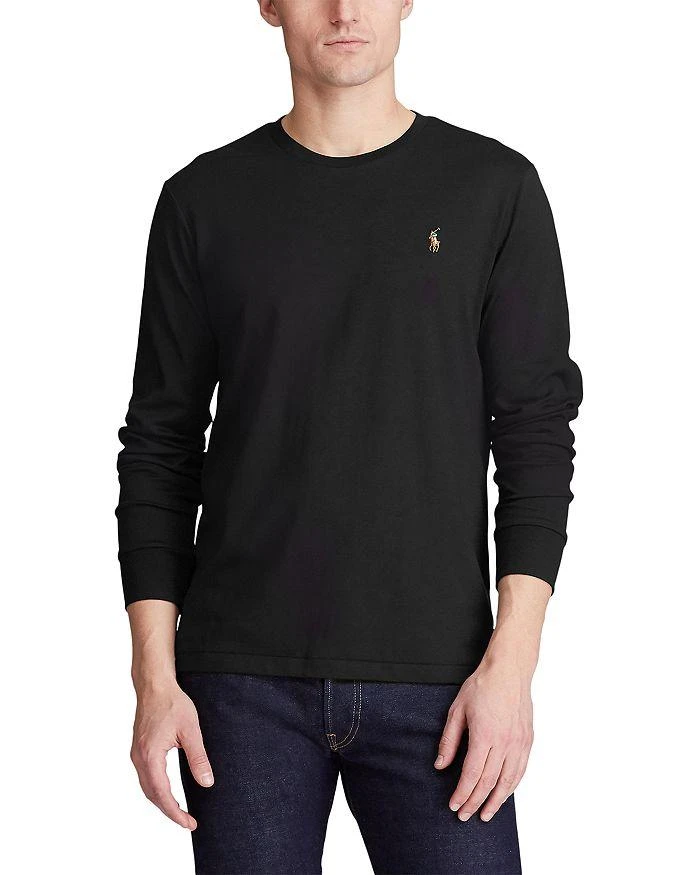 商品Ralph Lauren|Slim Fit Long Sleeve Tee,价格¥418,第1张图片