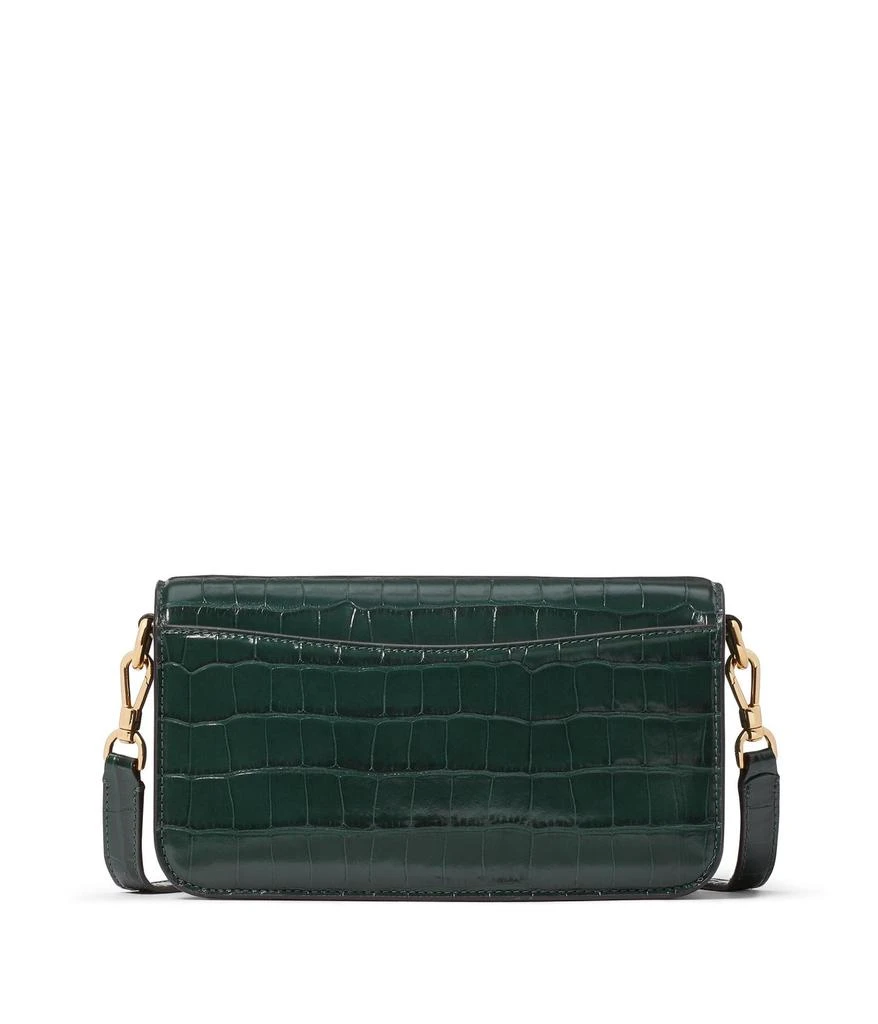 商品Kate Spade|Dakota Croc Embossed Leather Small Crossbody,价格¥1540,第4张图片详细描述