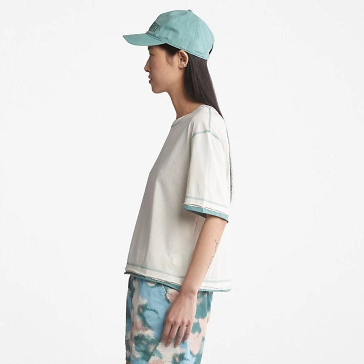 商品Timberland|Anti-Odour Supima® Cotton T-Shirt for Women in White,价格¥186,第4张图片详细描述