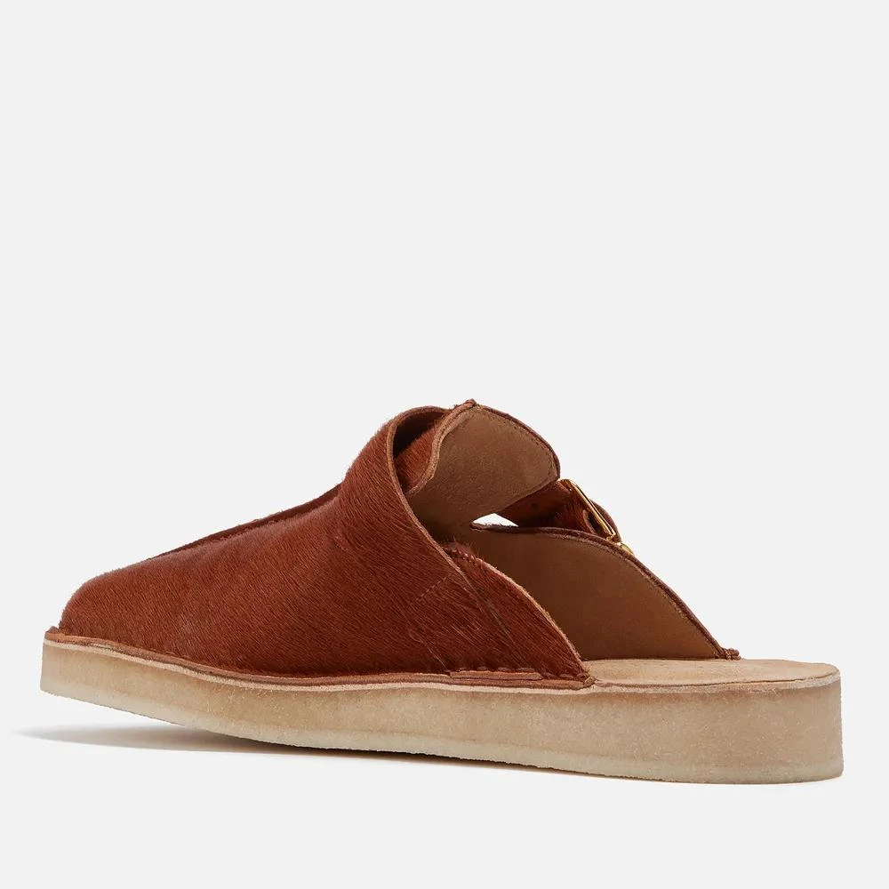 商品Clarks|Clarks Originals Men's Trek Calf Hair Mules,价格¥980,第2张图片详细描述