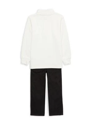 商品Calvin Klein|Little Boy’s 2-Piece Sweatshirt & Pants Set,价格¥263,第2张图片详细描述