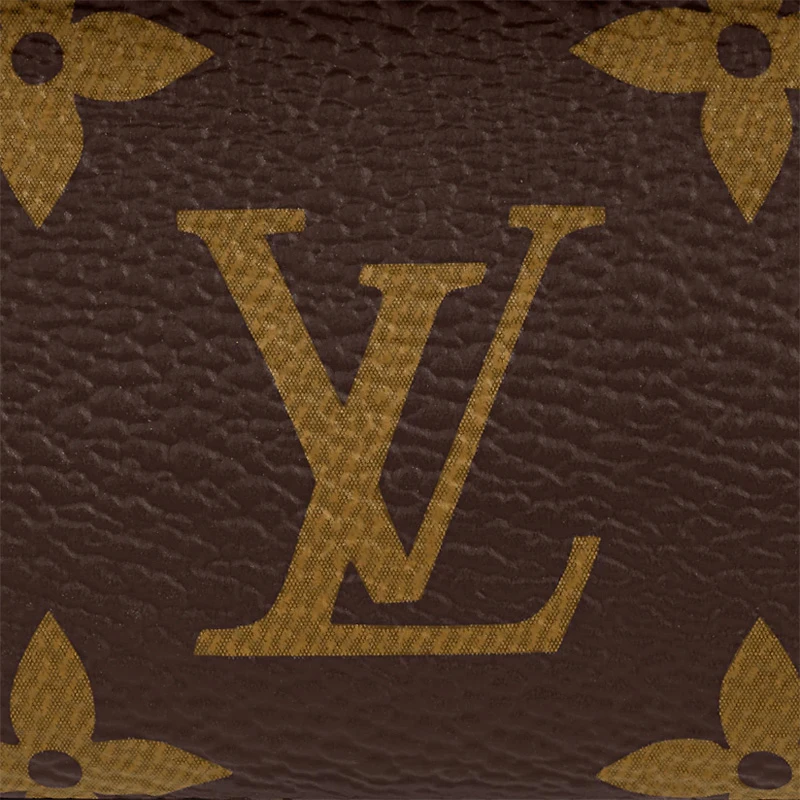 商品[国内直发] Louis Vuitton|IVY 经典老花印花链条 涂层帆布 法棍包腋下包手提单肩包 女款 棕色,价格¥16832,第6张图片详细描述