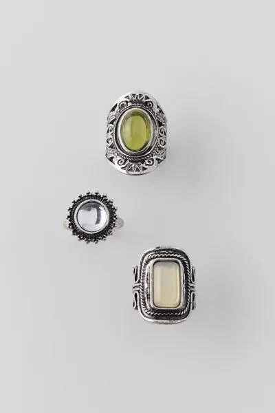 商品Urban Outfitters|Anika Statement Ring Set,价格¥154,第2张图片详细描述