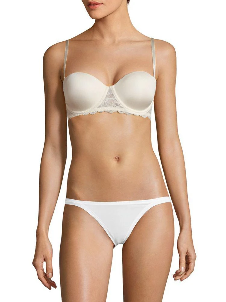 商品Calvin Klein|Seductive Comfort With Lace Strapless Bra,价格¥213,第3张图片详细描述