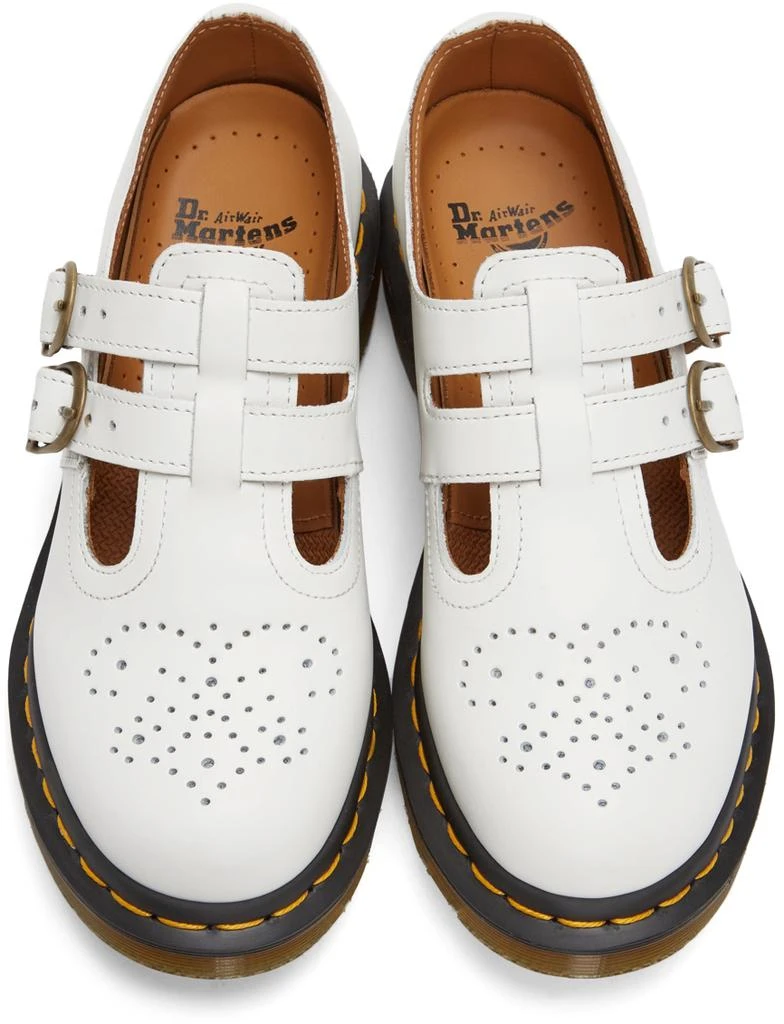 商品Dr. Martens|White Smooth 8065 Mary Jane Oxfords,价格¥964,第5张图片详细描述