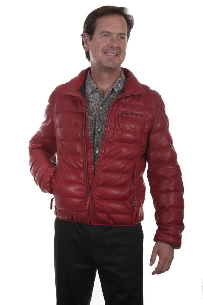 商品Scully Leather|Leather Puffer,价格¥4215,第1张图片