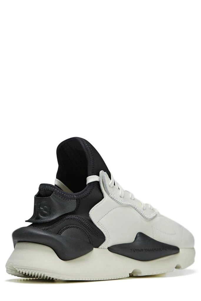 商品Y-3|Y-3 Kaiwa Panelled Lace-Up Sneakers,价格¥2502,第4张图片详细描述