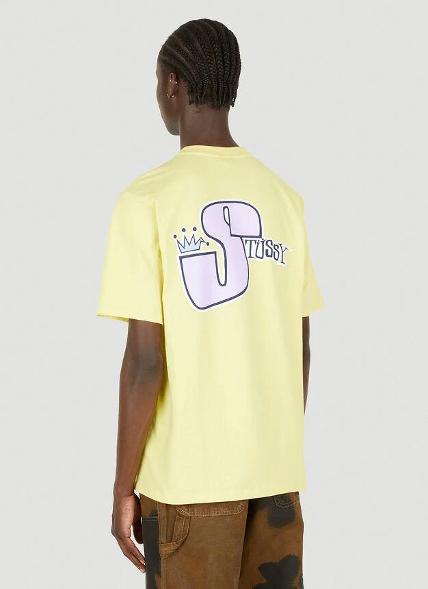 商品STUSSY|Stussy Phat T-Shirt in Yellow,价格¥262,第4张图片详细描述