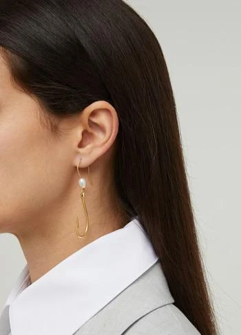 商品JW Anderson|Hook earrings,价格¥686,第2张图片详细描述