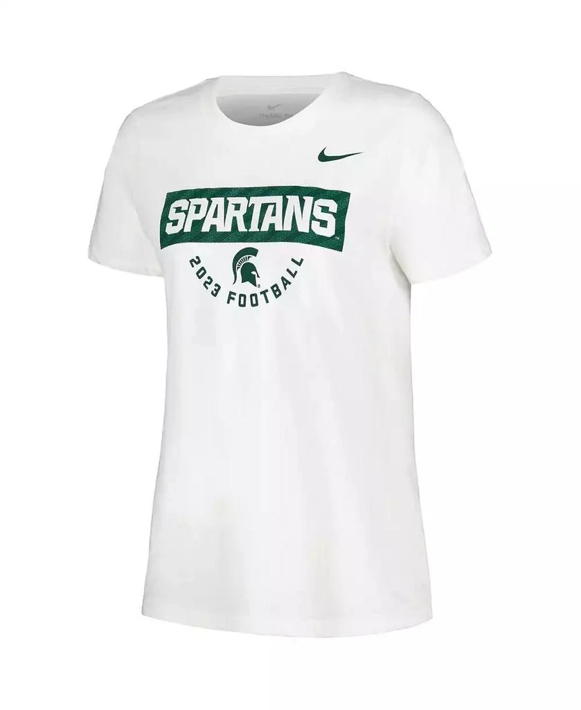 商品NIKE|Women's White Michigan State Spartans 2023 Fan T-shirt,价格¥225,第3张图片详细描述