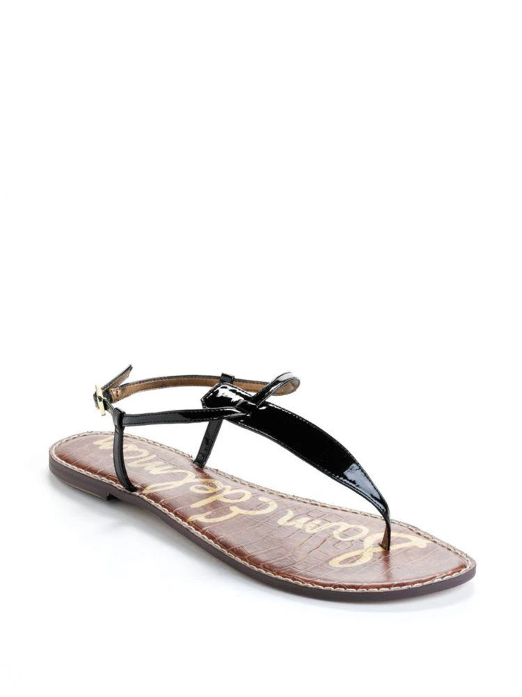 商品Sam Edelman|Gigi Patent Leather Sandals,价格¥242,第1张图片