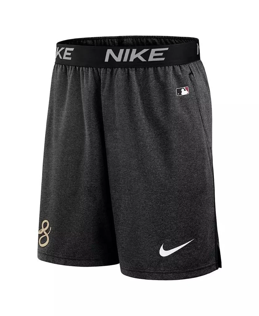 商品NIKE|Men's Black Arizona Diamondbacks City Connect Performance Practice Shorts,价格¥449,第2张图片详细描述