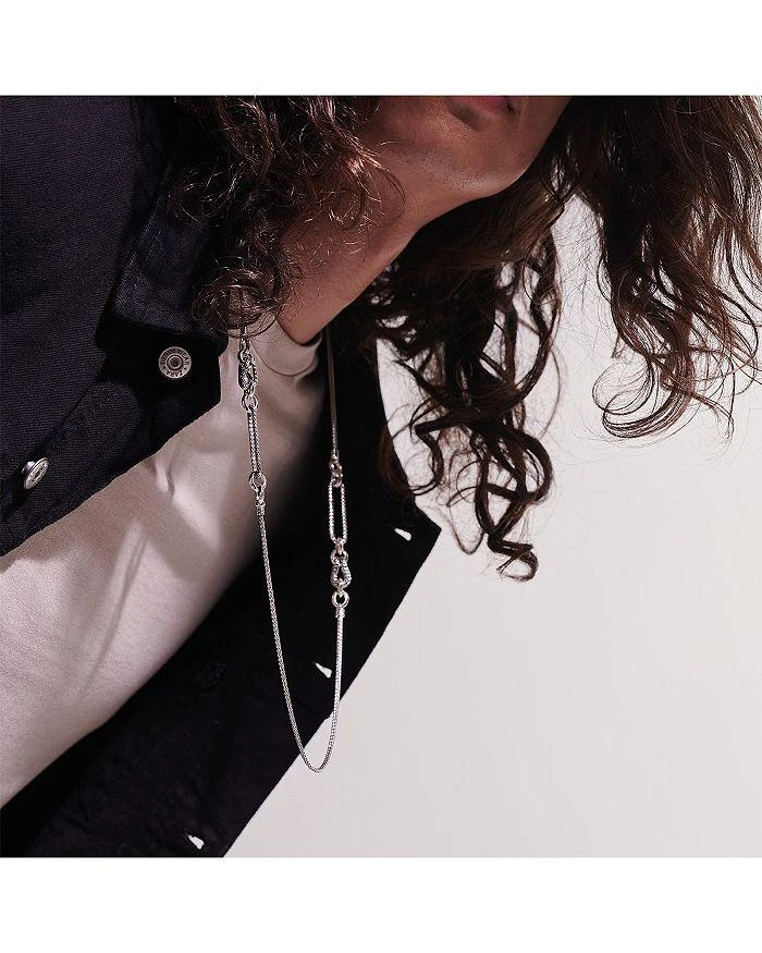 商品John Hardy|Silver Chain Classic Asli Mini Chain Sautoir Necklace, 36",价格¥9680,第3张图片详细描述