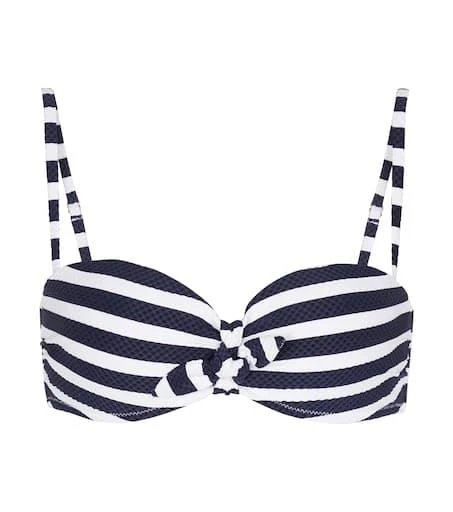 商品Heidi Klein|Bow条纹比基尼上装,价格¥954,第1张图片