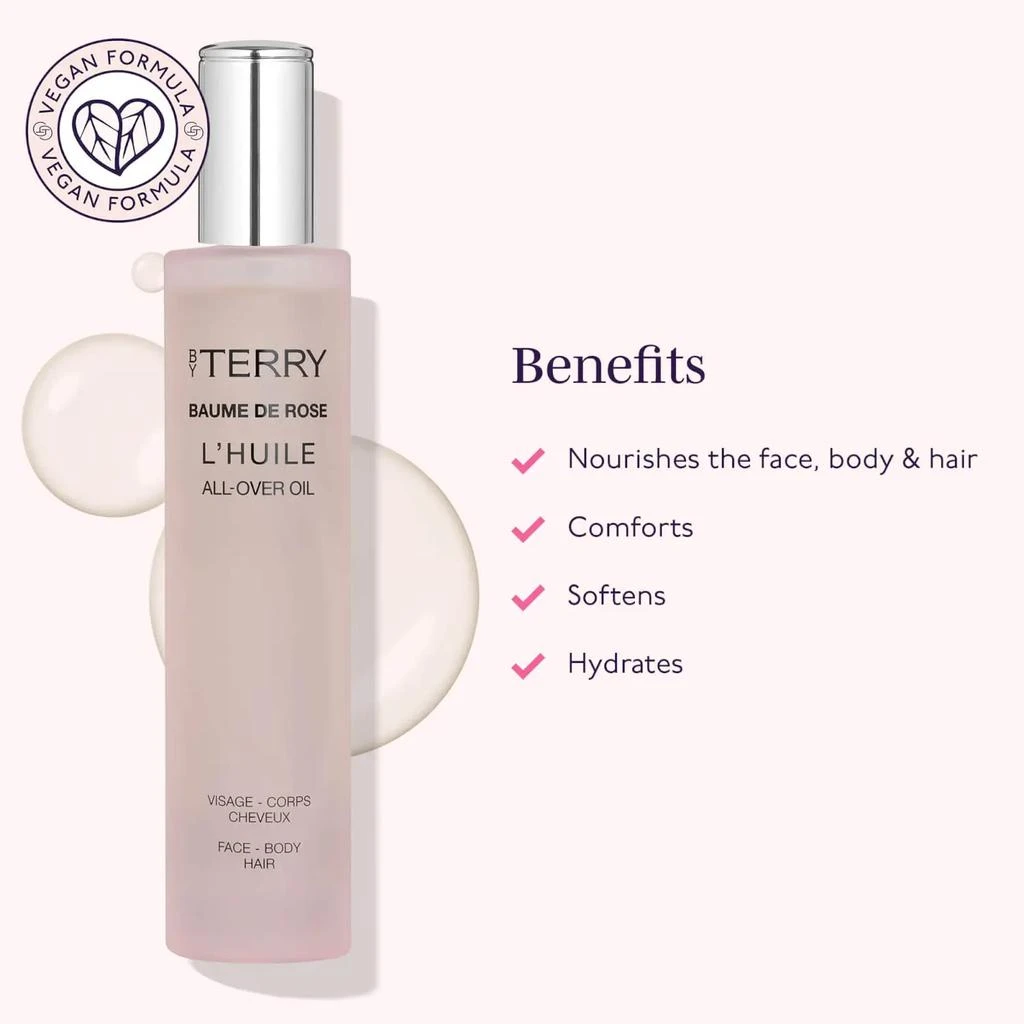 商品BY TERRY|By Terry Baume de Rose All-Over Oil 100ml,价格¥512,第4张图片详细描述