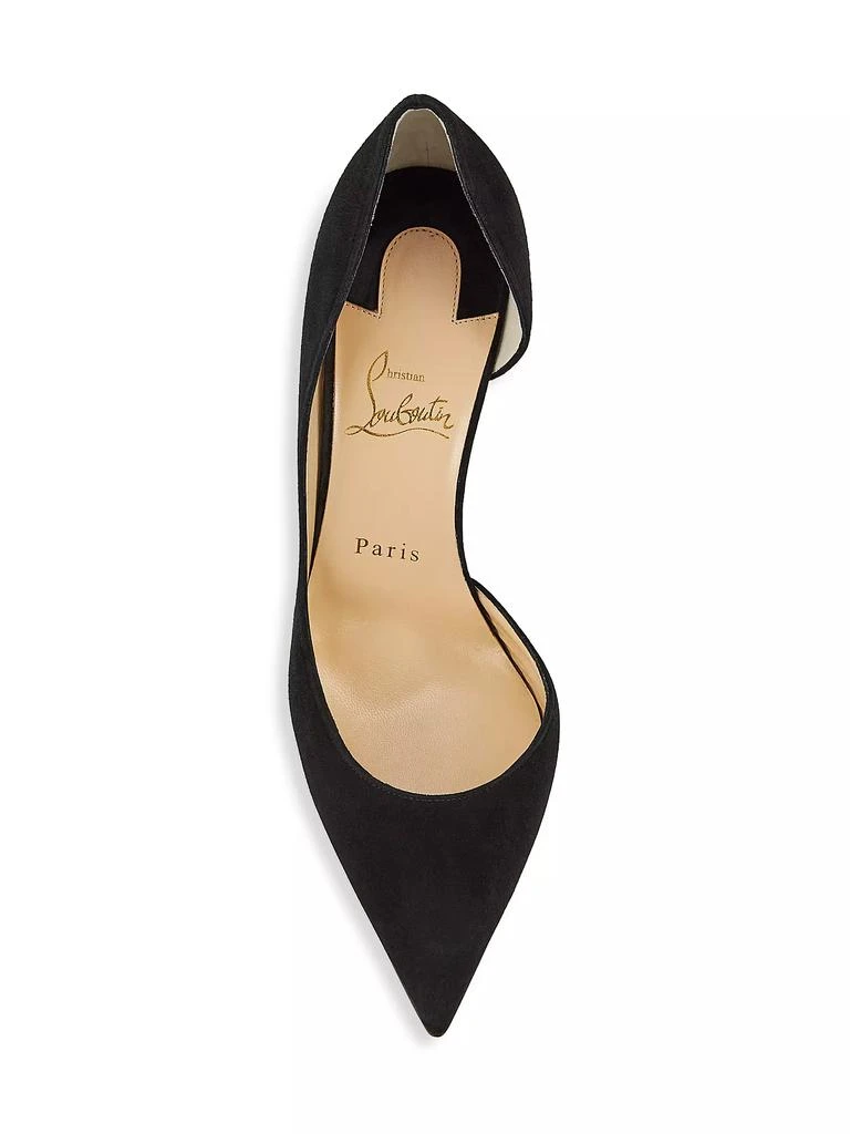 商品Christian Louboutin|​Iriza Half d'Orsay Suede Pumps,价格¥6036,第5张图片详细描述