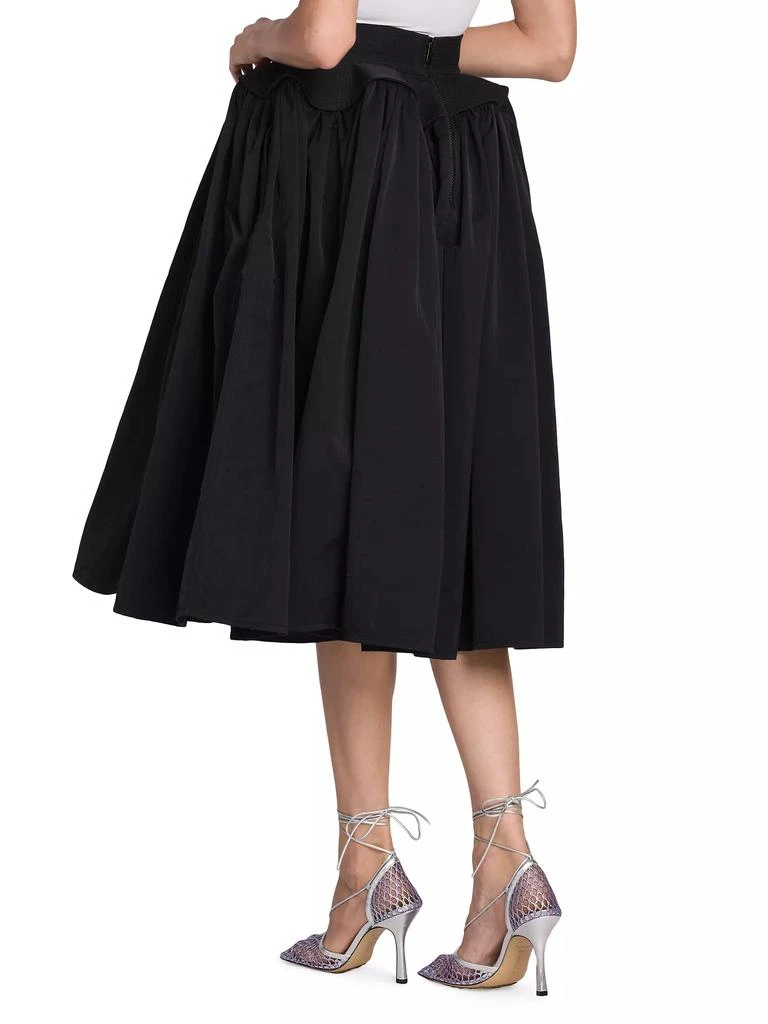 商品Bottega Veneta|Pleated Flared Midi-Skirt,价格¥13863,第5张图片详细描述