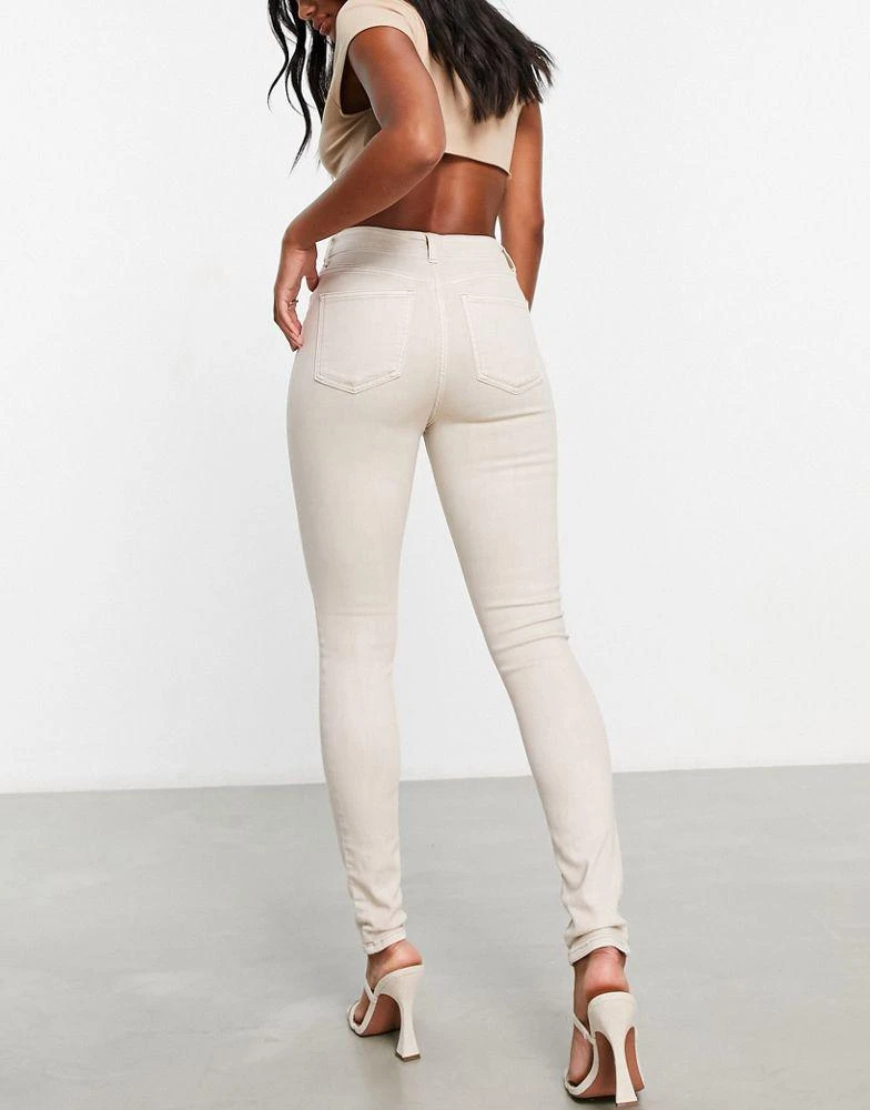 商品ASOS|ASOS DESIGN ultimate skinny jeans in stone,价格¥216,第2张图片详细描述