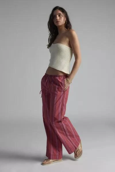 商品BDG|BDG Joey Poplin Wide-Leg Pant,价格¥152,第1张图片