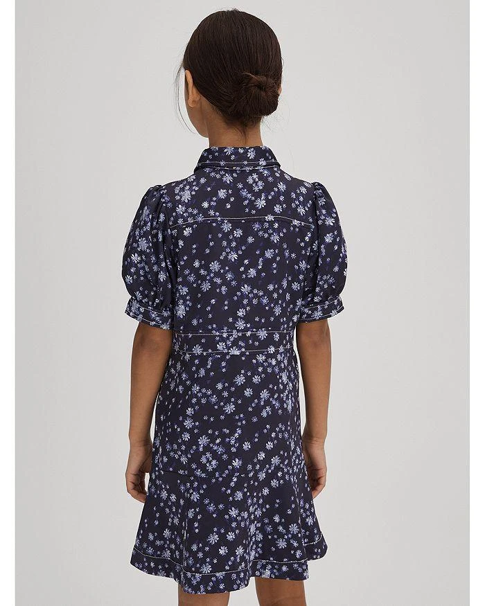 商品REISS|Girls' Joanna Floral Shirt Dress - Little Kid, Big Kid,价格¥351,第5张图片详细描述