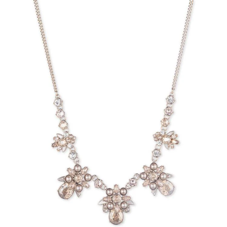 商品Givenchy|Gold-Tone Colored Crystal & Imitation Pearl Statement Necklace,价格¥389,第1张图片