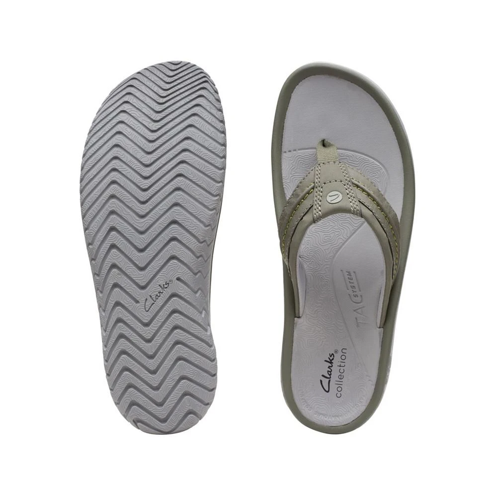 商品Clarks|Men's Wesley Post Sandals,价格¥395,第3张图片详细描述