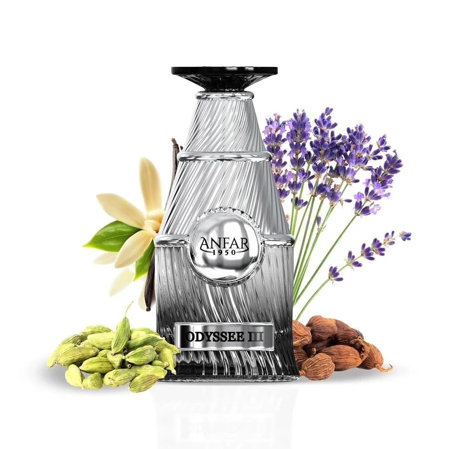商品Anfar|Men's Odyssee III Extrait de Parfum Spray 3.4 oz Fragrances 6292257644081,价格¥237,第3张图片详细描述