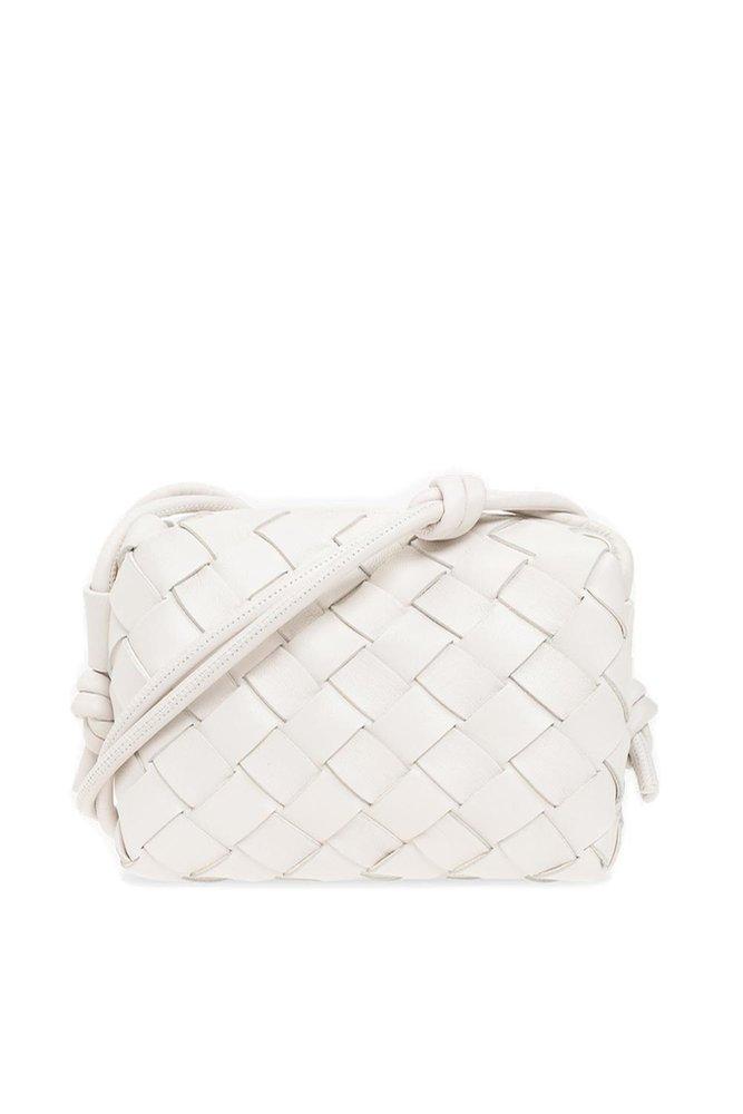 Bottega Veneta Interwoven Zipped Mini Shoulder Bag商品第1张图片规格展示