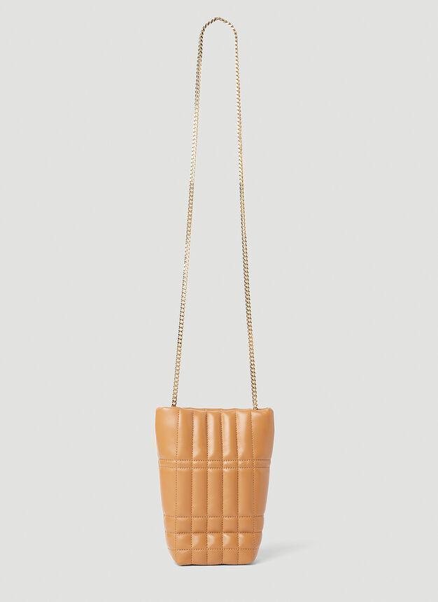 商品Burberry|Lola Mini Bucket Shoulder Bag in Brown,价格¥6471,第5张图片详细描述