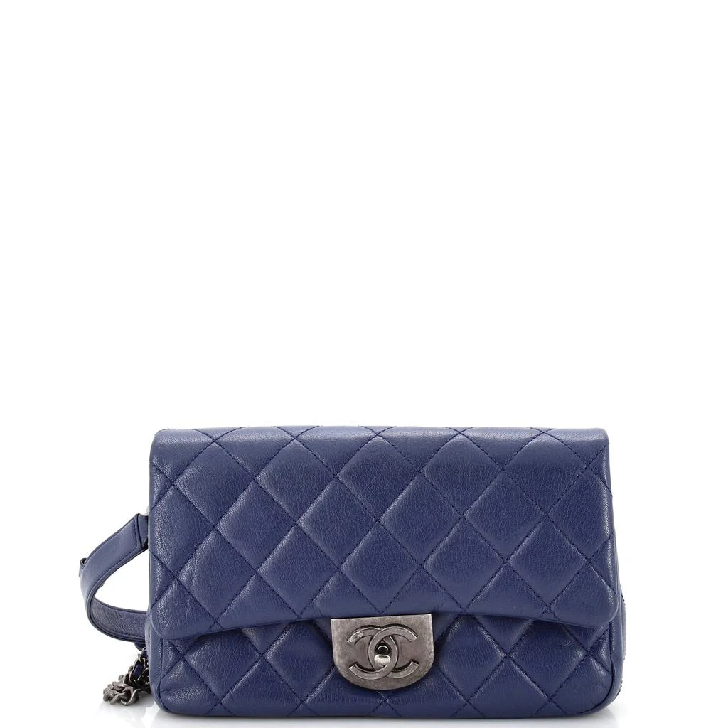 商品[二手商品] Chanel|Double Carry Chain Waist Bag Quilted Goatskin Small,价格¥24341,第1张图片