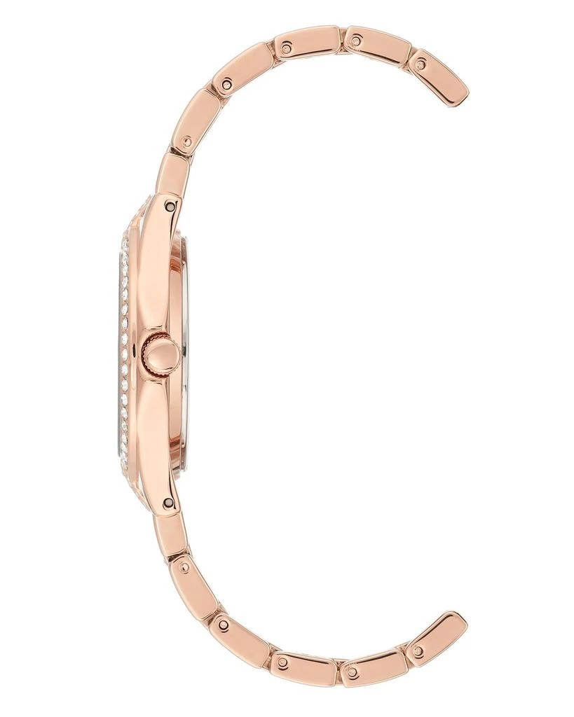 商品Anne Klein|Premium Crystal Accented Solar Powered Bracelet Watch,价格¥1133,第2张图片详细描述
