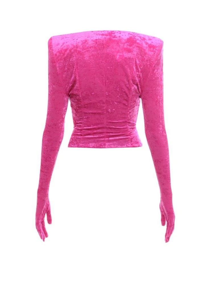 商品Vetements|Chenille Top With Gloves Detail,价格¥4222,第2张图片详细描述