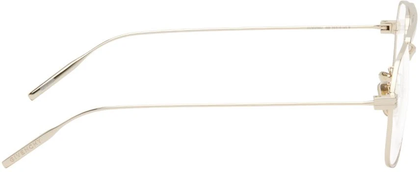 商品Givenchy|Gold Aviator Glasses,价格¥1842,第2张图片详细描述