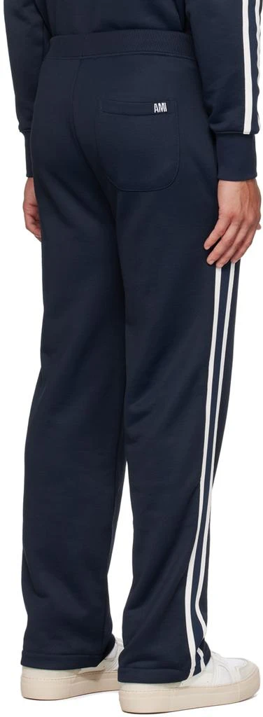 商品AMI|SSENSE Exclusive Navy Track Pants,价格¥3514,第3张图片详细描述