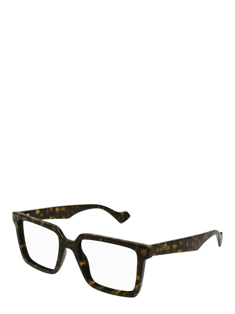 商品Gucci|Gucci Eyewear Square Frame Glasses,价格¥1549,第2张图片详细描述