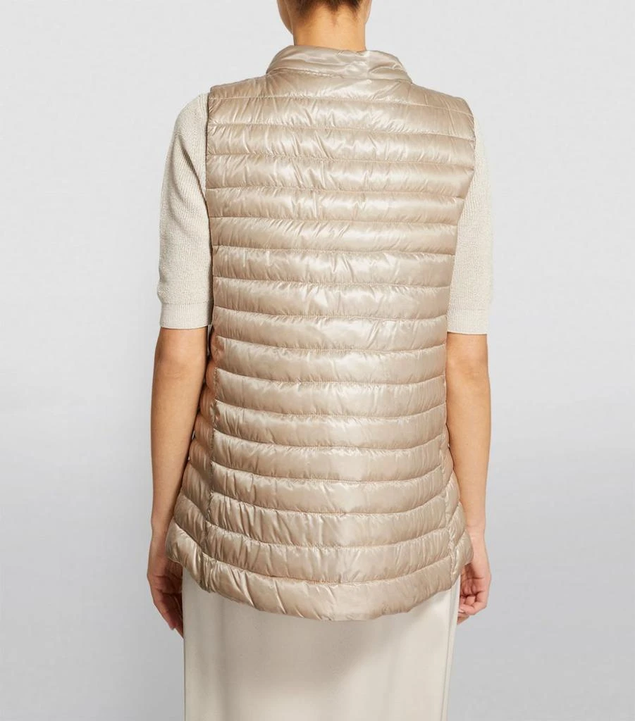 商品Herno|HER P SMANICATO REVERSIBLE GILET,价格¥3279,第4张图片详细描述