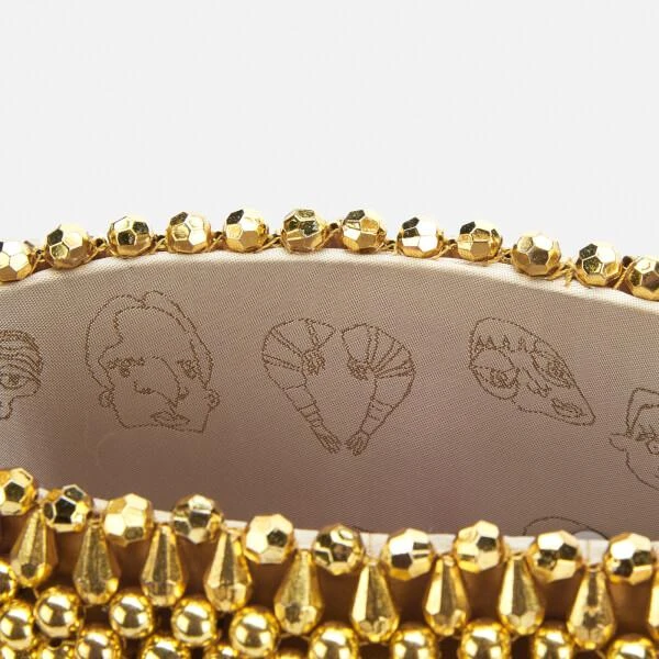 商品shrimps|Shrimps Women's 手提包 - Gold,价格¥1321,第4张图片详细描述