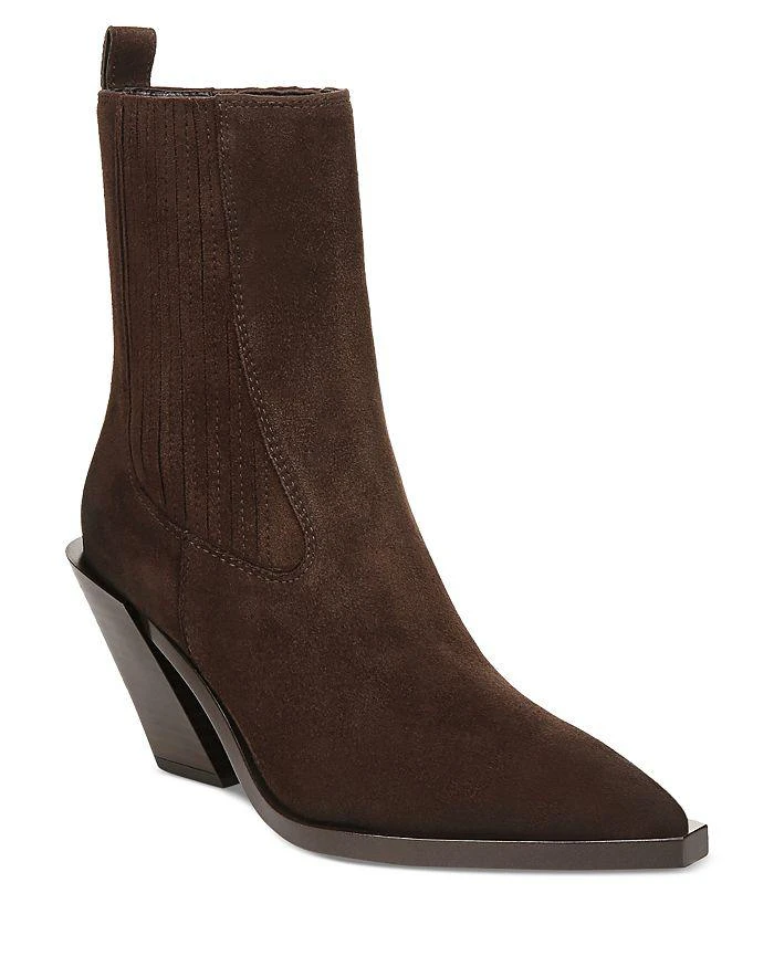 商品Sam Edelman|Women's Mandey Pointed Toe Pull On High Heel Boots,价格¥898,第1张图片