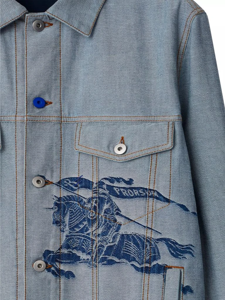 EKD Denim Button-Front Shirt Jacket 商品