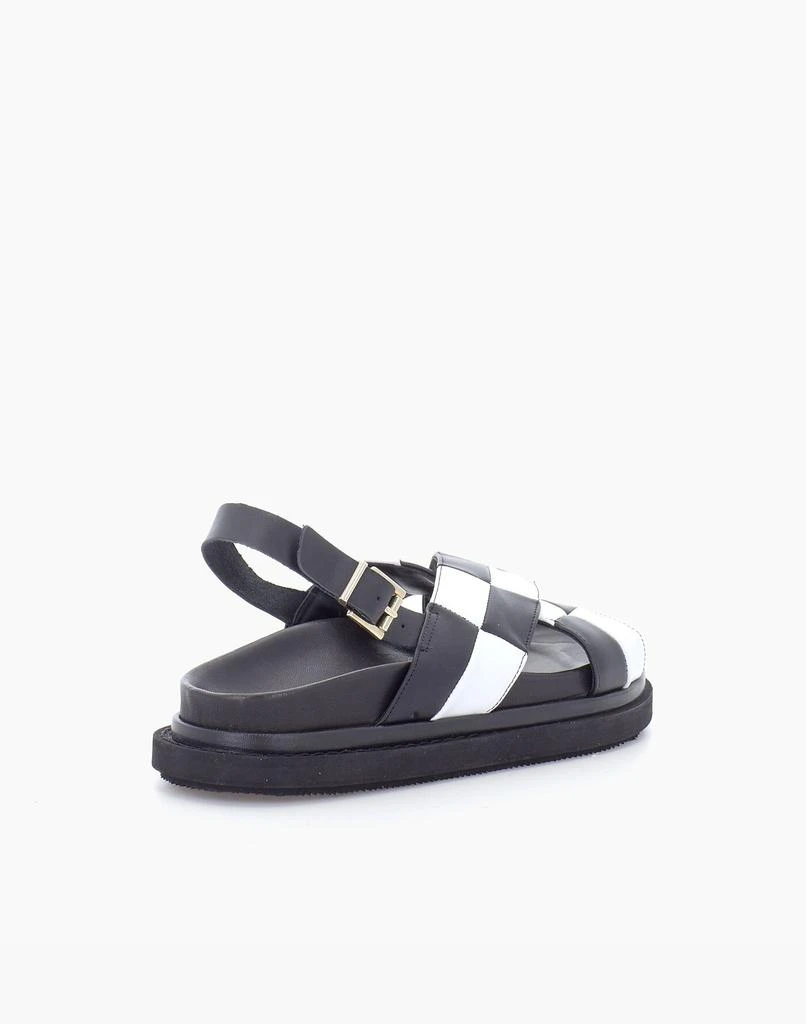 商品Madewell|ALOHAS Marshmallow Scacchi Black & White Sandal,价格¥1919,第3张图片详细描述