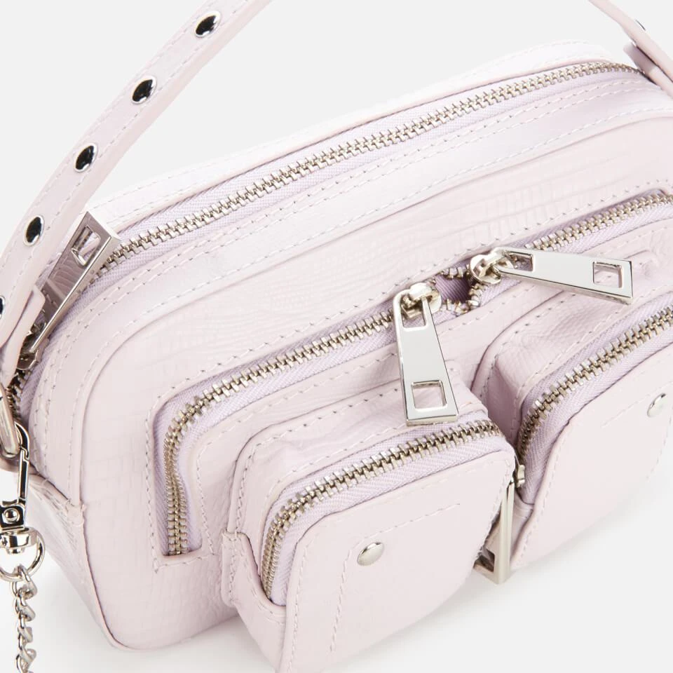 商品Nunoo|Núnoo Women's Helena Lizard Shoulder Bag - lavender,价格¥547,第3张图片详细描述