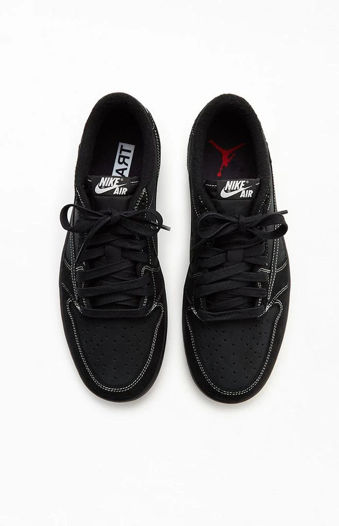 商品Jordan|x Travis Scott 1 Low Black Phantom Shoes,价格¥7445,第5张图片详细描述