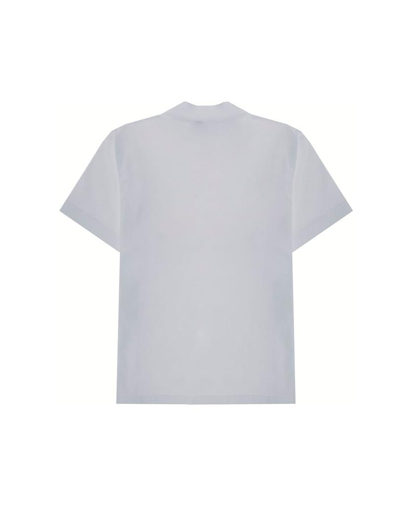 Boy Cotton And Black T-shirt With Logo商品第2张图片规格展示